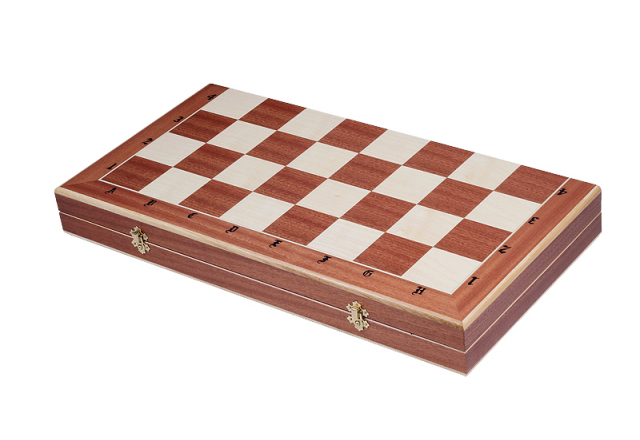 ESPARTACO piezas pintadas de piedra, caja de ajedrez de madera
